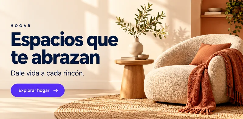 Hogar: Espacios que te abrazan. Dale vida a cada rincón. Explorar hogar